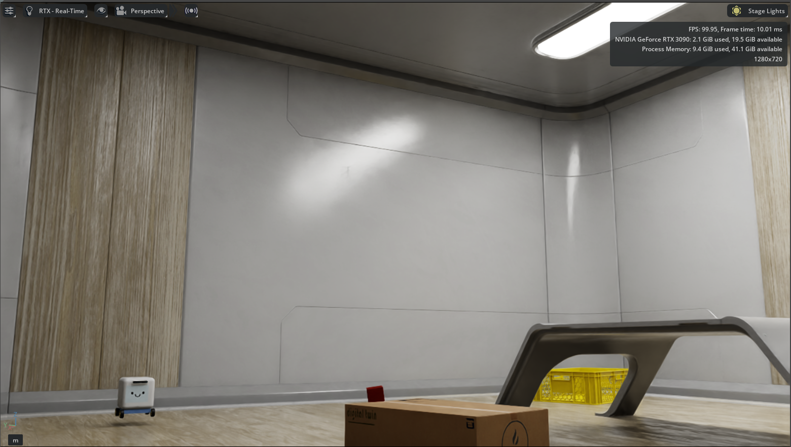 Isaac Sim Fancy Scene